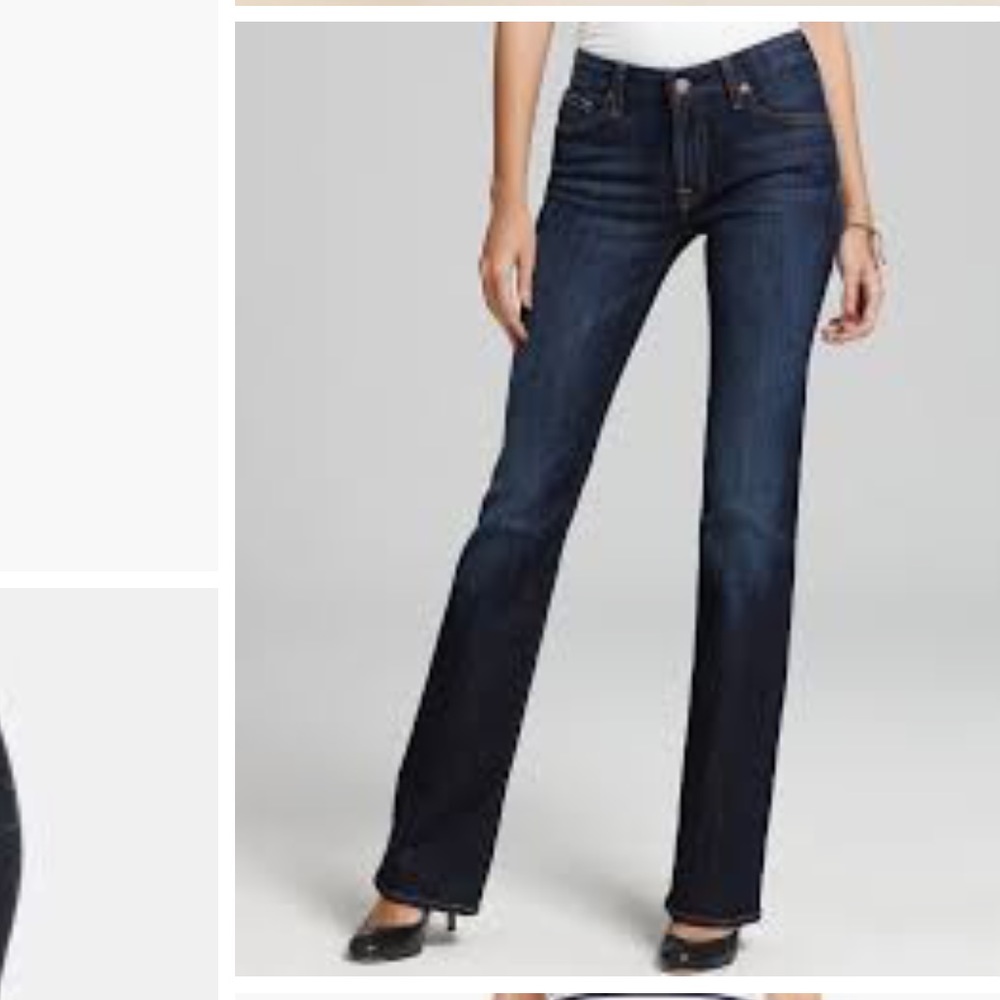 🌟7 for all mankind mid rise Kimmie bootcut Size25